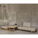 Carl Hansen BM0488L Table Bench in Oak Oil — lifestyle, with Carl Hansen BM0865 Daybed