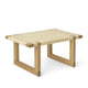 Carl Hansen BM0488S Table Bench Short in Oak Oil — packshot