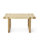 Carl Hansen BM0488S Table Bench Short in Oak Oil — packshot