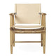 Carl Hansen BM1106 Huntsman Chair in Oak Oil Natural Leather — packshot