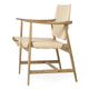 Carl Hansen BM1106 Huntsman Chair in Oak Oil Natural Leather — packshot