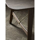 Carl Hansen BM1160 Hunting Table in Walnut Oil — studio, detail