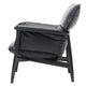 Carl Hansen E015 Embrace Lounge Chair in Oak Black — packshot, detail