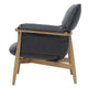 Carl Hansen E015 Embrace Lounge Chair in Oak Oil — packshot, detail