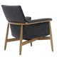 Carl Hansen E015 Embrace Lounge Chair in Oak Oil — packshot, detail