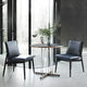 Carl Hansen E020 Embrace Dining Table in Walnut Oil, stainless steel — packshot