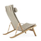 Carl Hansen FK10 Plico Chair in Oak Oil, canvas — packshot, detail