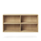 Carl Hansen FK632010 Bookcase in Oak Oil — packshot, with FK633020 shelves
