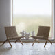 Carl Hansen MG501 Cuba Lounge Chair in Oak Oil, Natural Paper Cord — lifestyle