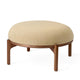 Carl Hansen RF1903F Sideways Footstool in Walnut Oil, Baru 0330 — packshot, detail
