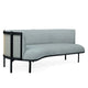 Carl Hansen RF1903 Sideways Sofa in Oak Black Lacquer, Remix 823 — packshot, detail
