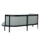 Carl Hansen RF1903 Sideways Sofa in Oak Black Lacquer, Remix 823 — packshot, detail