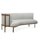 Carl Hansen RF1903 Sideways Sofa in Walnut Oil, Hallingdal 65 116 — packshot, detail