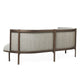 Carl Hansen RF1903 Sideways Sofa in Walnut Oil, Hallingdal 65 116 — packshot, detail
