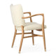Carl Hansen VLA61 Monarch Chair in Oak Oil, Baru 0410 — packshot, detail