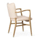 Carl Hansen VLA61 Monarch Chair in Oak Oil, Sif 90 — packshot, detail