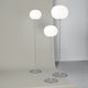 Flos Glo-Ball F Floor Lamp All Sizes in Silver — studio