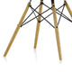 Vitra Eames Plastic Armchair RE DAW — packshot, detail, Golden Maple base