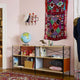 Vitra Eames Storage Unit ESU 2 HU — studio, with Vitra Eames Hang It All