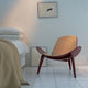 Carl Hansen CH07 Shell Chair Beech Coloured lifestyle