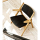 Carl Hansen CH28P Lounge Chair in Oak Oil, Black Leather — lifestyle
