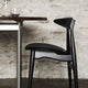 Carl Hansen CH33P Dining Chair in Oak Black Lacquer — lifestyle