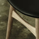 Carl Hansen CH33P Dining Chair in Oak Oil — lifestyle, detail