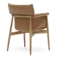 Carl Hansen E005 Embrace Dining Armchair in Oak Oil, Leather — packshot, detail
