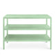 Fantin Frame High Kitchen Storage Table 128cm in Pastel Green