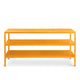 Fantin Frame High Kitchen Storage Table 188cm in Melon Yellow Yellow Top