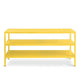 Fantin Frame High Kitchen Storage Table 188cm in Zinc Yellow