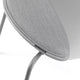 Fritz Hansen 3107 Series 7 Chair Lacquered Nine Grey Front Upholstered — ex-display, packshot