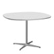 Fritz Hansen Supercircular Dining Table A603 in Fenix Laminate White — packshot