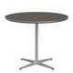 Fritz Hansen Circular Dining Table A623 in Black Fenix Laminate — packshot