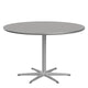 Fritz Hansen Circular Dining Table A825 in Grey Fenix Laminate — packshot