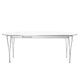 Fritz Hansen Superellipse Extendable Dining Table — packshot, detail