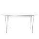 Fritz Hansen Superellipse Extendable Dining Table — packshot, detail