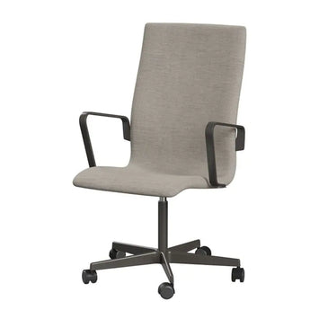 Fritz Hansen 3273 Oxford Office Armchair Medium Back Fixed Height