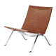 Fritz Hansen PK22 Lounge Chair in Leather — packshot