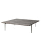 Fritz Hansen PK61A Square Coffee Table 120cm in Grey-Brown Marble — packshot