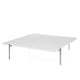 Fritz Hansen PK61A Square Coffee Table 120cm in White Marble — packshot