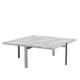 Fritz Hansen PK65 Square Coffee Table in Grey-White Fauske Marble — packshot