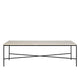 Fritz Hansen Planner MC350 Rectangular Coffee Table in Cream Marble — packshot