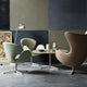 Fritz Hansen 3320 Swan Lounge Chair — lifestyle