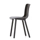 Vitra HAL RE Wood Chair in Deep Black, dark oak base — packshot, detail