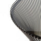 Knoll Platner Side Table in Bronze, Clear Glass — packshot, detail