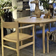 Carl Hansen CH339 Extendable Dining Table — lifestyle, detail