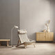 Carl Hansen FK11 Plico Chair in Oak Oil, canvas — lifestyle