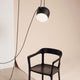 Flos Aim Suspension Light in Black — lifestyle