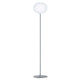 Flos Glo-Ball F2 Floor Lamp in Silver — packshot